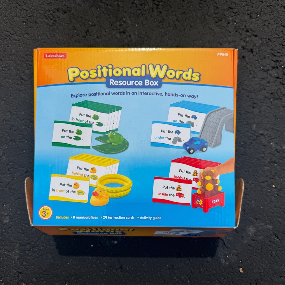Lakeshore - Positional Words Resource Box